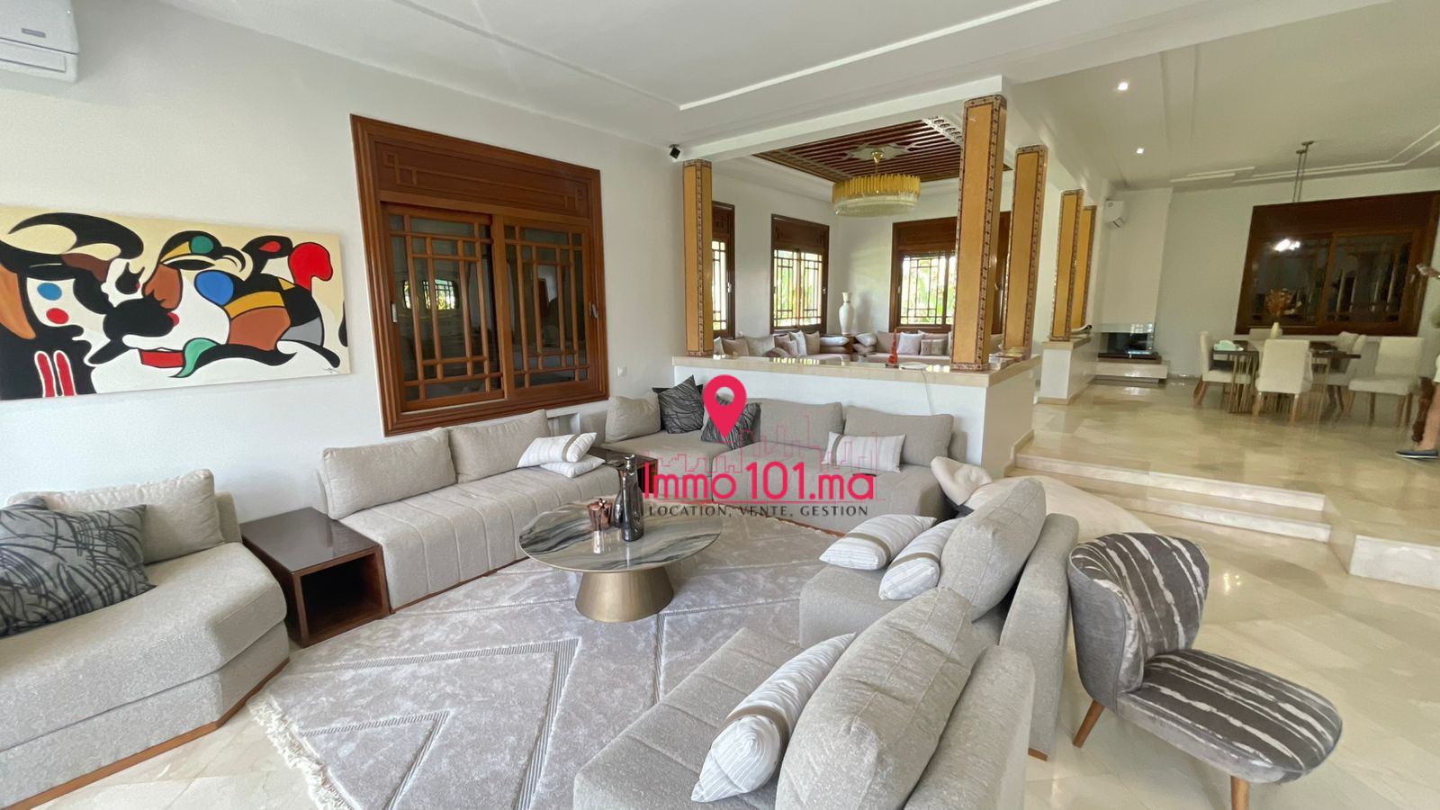 Location villa meublée à Souissi SILVM2155